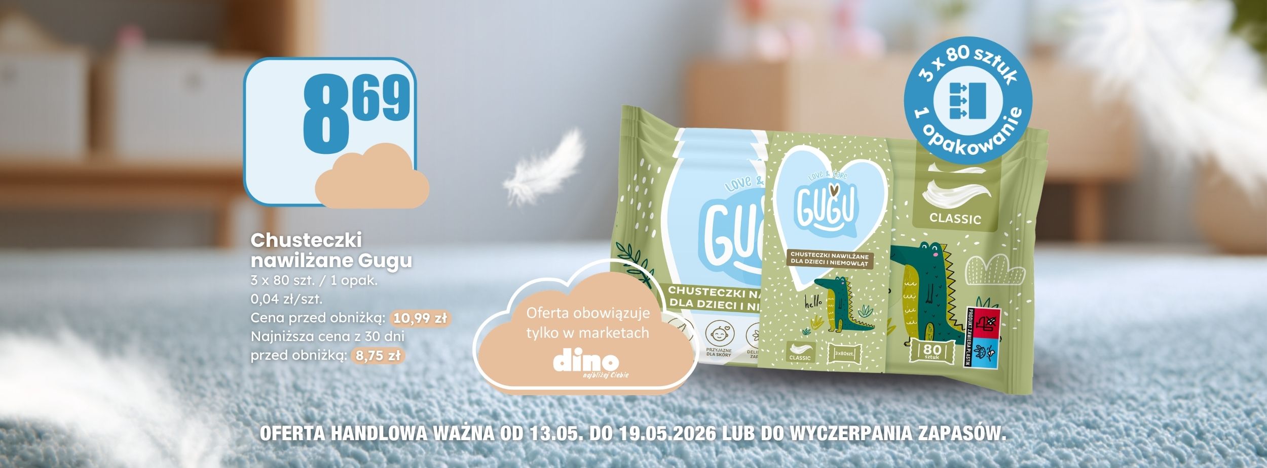 chusteczki Gugu