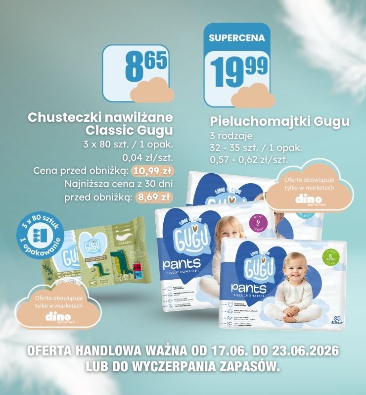 chusteczki gugu