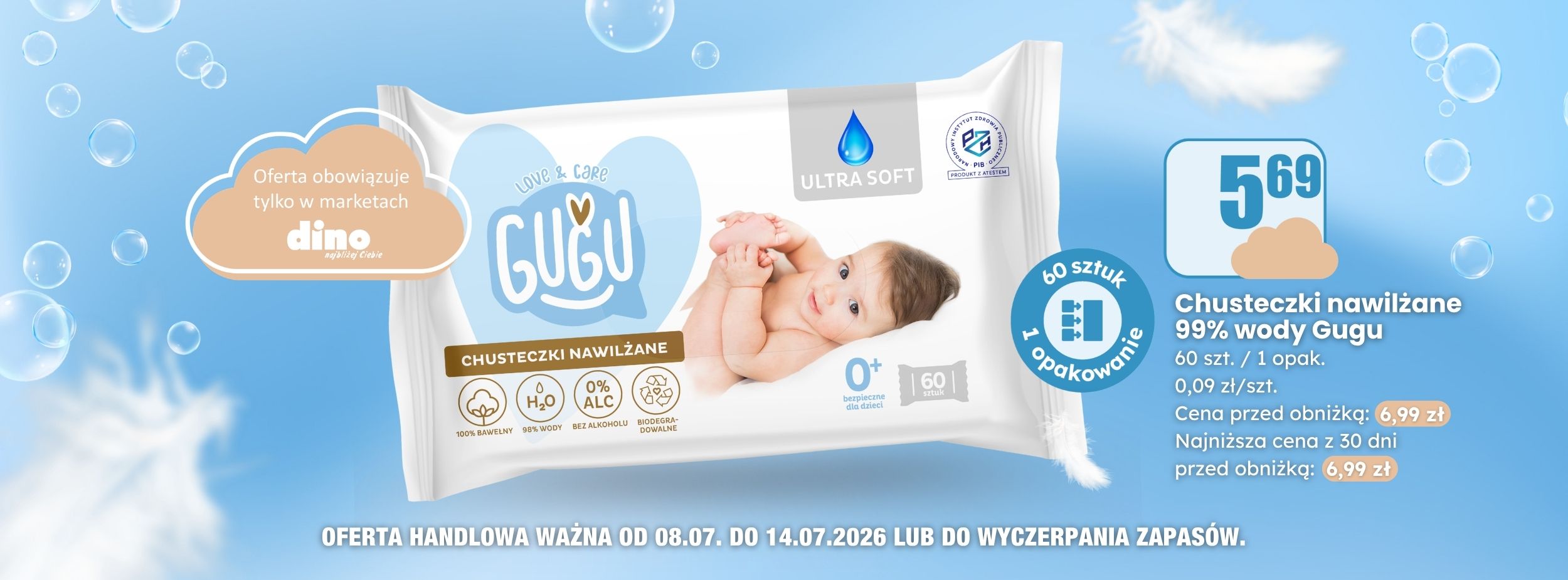 chusteczki gugu