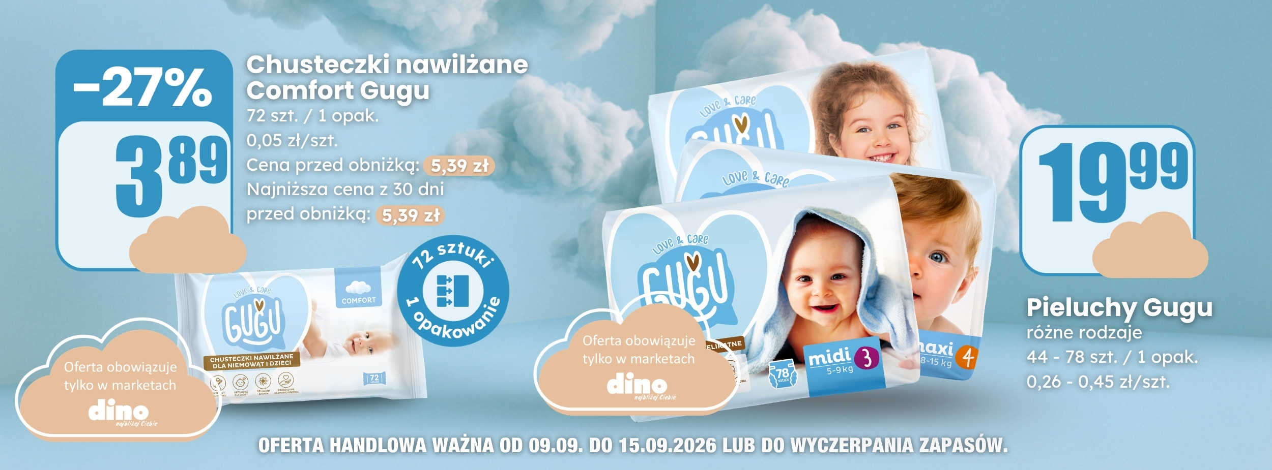 chusteczki gugu
