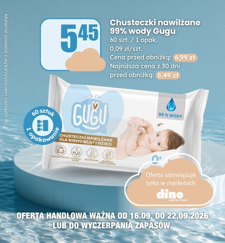 gugu chusteczki